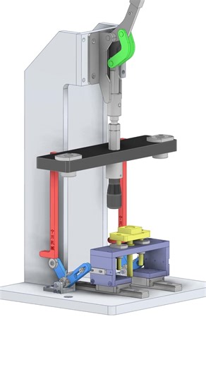 Automatic feed #mechanism #3dprinting #machine#simulation#solidworks