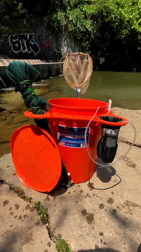 Extreme Bucket Stalekracker Cajun Two Step, LLC John Blake Riddle I use this bucket for everything ❤️ #dadsoftiktok #tackle #catchingfish #fishing #dadlife #Outdoors #creek | What’s For Dinner Fishing