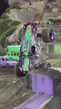 Craziest Monster Truck Stunts Ever Caught! 😱 #automobile #ytshorts #usa
