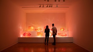 Baker Museum re-opens with Rodin bronzes, immersive color and fantastic forms from Chihuly