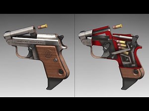 How a pistol works! (Animation)