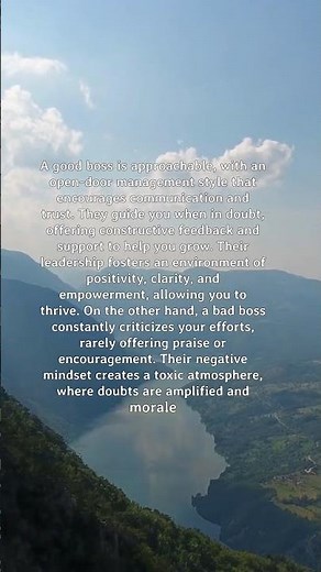 Good Boss vs. Bad Boss: Key Traits of Effective Leadership | How Leadership Impacts the Workplace