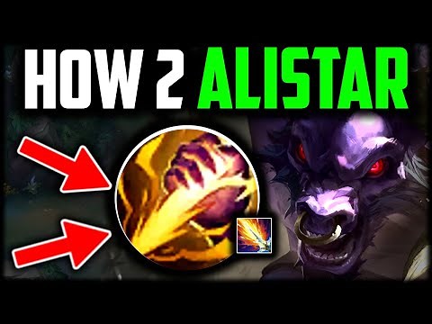 How to Alistar Jungle (Best Build/Runes) Alistar Jungle Season 14 - League of Legends