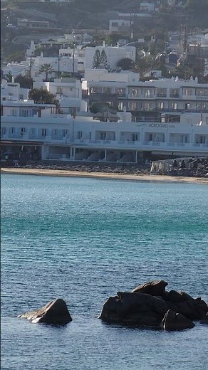 Golden Sand + Crystal Water = Paradise at Platis Gialos ☀️