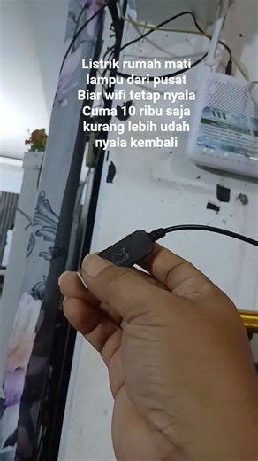 WiFi solution to stay on when the electricity goes out at home #wifi #cablestepup