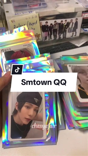 Smtown QQ Starlight Card Unboxing Experience