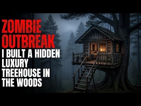 ZOMBIE OUTBREAK: I Built a Hidden Luxury Treehouse in the Woods Before the Zombie Apocalypse