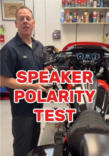 speaker polarity test