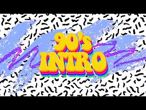 90's INTRO TEMPLATE (NO TEXT)