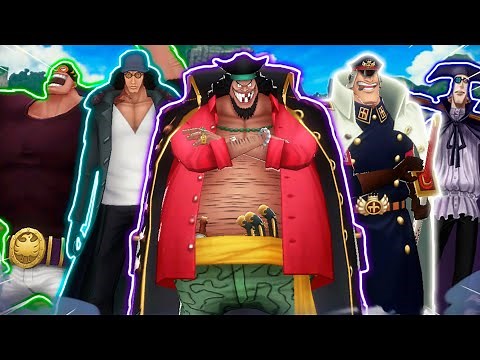 GAMEPLAY WITH ALL THE BLACKBEARD PIRATES IN ONE PIECE BOUNTY RUSH / OPBR