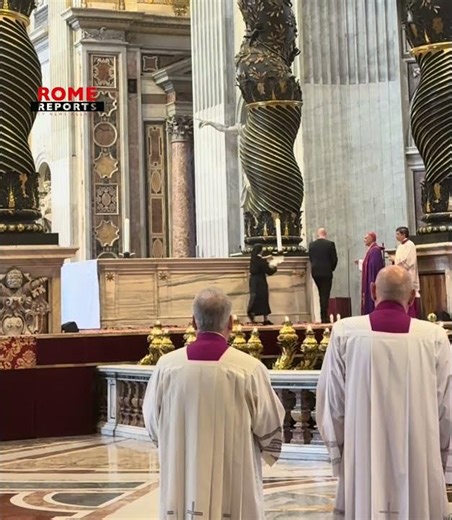A MAN URINATES on the ALTAR of St. Peter’s BASILICA