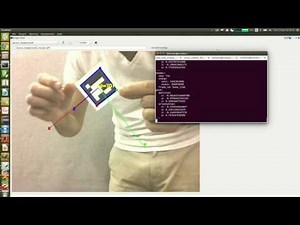 6DOF pose estimation with Aruco marker and ROS