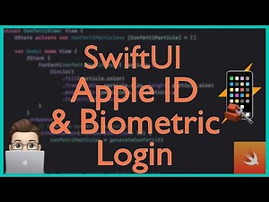 Apple Sign-In & Biometric Authentication | SwiftUI | Xcode Tutorial
