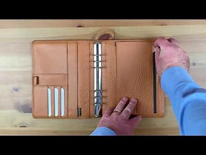 VDS Specials | Custom Made A5 Ring Binder in the 'Steve Morton - Mr. Philofaxy' Lay-out