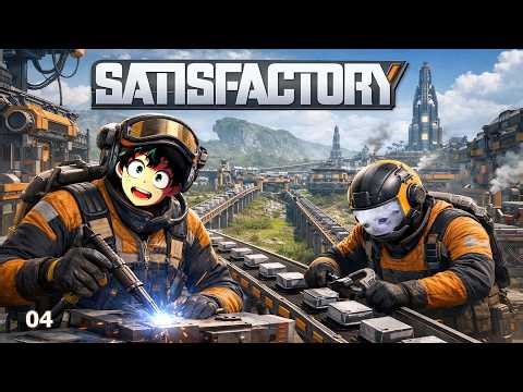 Satisfactory walkthrough Live | #04 Lets build the base | #satisfactory #dekkugaming #walkthrough