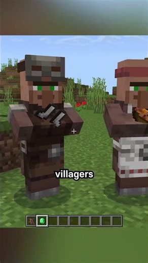 bedrock villagers hold em out