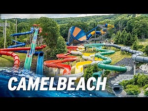 Camelbeach Mountain Waterpark PA | Water Slide POV's 4K 2023
