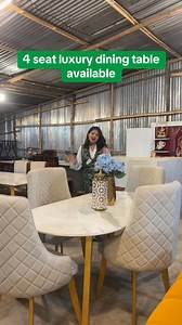 4 seat luxury dining Table available Now 📞 9866072128 imadol lalitpur | Modular Home Decor