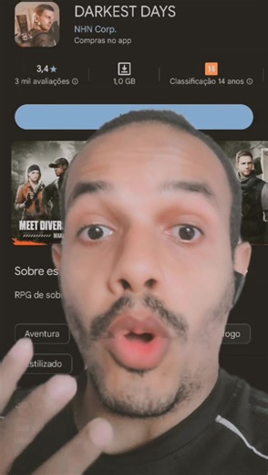 mais um lançamento para o Android, darkest days #darkestdays #mobile