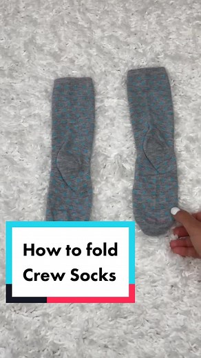 How to Fold Crew Socks: Simple Folding Hacks