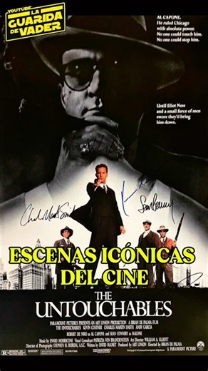 🎬ESCENAS ICÓNICAS DEL CINE: THE UNTOUCHABLES #theuntouchables #escenas #cinema #movie