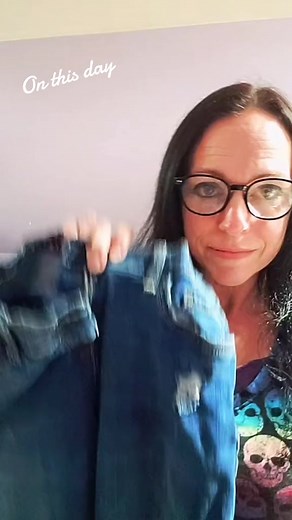 a different way to patch holes in jeans with almost no sewing! #nosew... | Patch Jeans