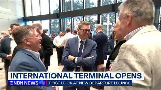 An exciting moment for the Hunter tonight, with Newcastle Airport's new international terminal now officially open for business. #NBNNews | NBN Television