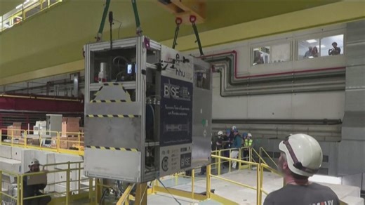 Scientists move antimatter for the first time in breakthrough test at CERN