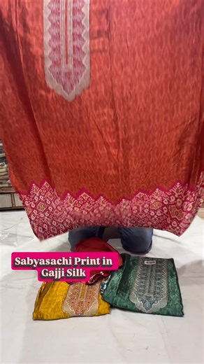 RABAYAT on Instagram: "Introducing our new design in Sabyasachi-inspired print, crafted in rich Gajji Silk fabric and paired with a luxurious Gajji Silk dupatta. A perfect blend of heritage prints and timeless elegance. Highlights: • Premium Gajji Silk fabric • Sabyasachi-inspired print • Matching Gajji Silk dupatta • Rich fall & royal finish 📩 Order via DM or WhatsApp at 9354092632 #instagram #reels #viral #rabayat #instagood"