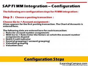 SAP FI MM Integration