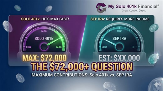 The $72,000 Question: Maximum Contributions for Solo 401k vs SEP IRA - My Solo 401k Financial
