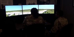 New air traffic control teaching simulator online at Keesler AFB