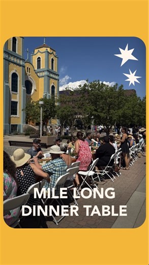 Pao Denver on Instagram: "We just had dinner at a MILE long table... with over 3,000 people and it might be the most unforgettable Denver food event we’ve been to this summer! 🥗✨ @setlongertables is a Colorado-based nonprofit that creates massive community dining experiences to bring people together. It’s founded by Tim Jones and the idea is simple. You sit, eat, and connect at the longest table you’ve ever seen. 🤯 We shared fresh salad, quinoa, and chicken from @serendipitydenver and spent th