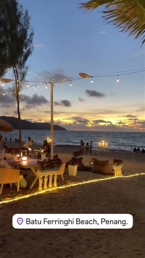 Sunset | Batu Ferringhi Beach Malaysia 🌅