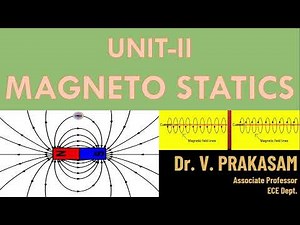 Magneto Statics Introduction