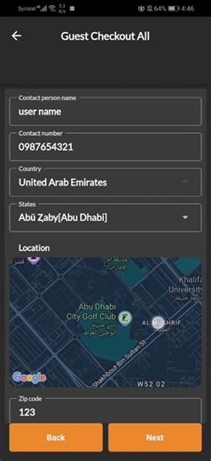 Reviewing map feature in Venda