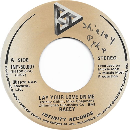 Racey - Lay Your Love On Me