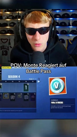 POV: Monte reacts to the Battle Pass #fy #germanmemes #monte #fortnite #funny
