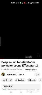 beep sound effect (parking sensor sound / object sensor) to imagine as if the sound is part 3