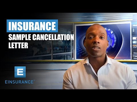 Insurance – Sample Cancellation Letter
