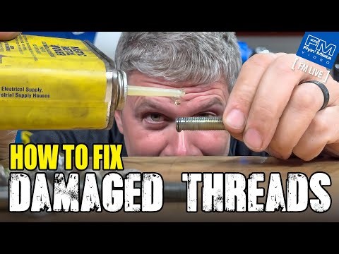 How to Fix DAMAGED Threads! - 4K Widescreen - Keith Tanner - FM Live 4-25-24