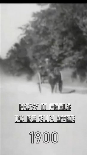 ''How It Feels to Be Run Over'' by Cecil M. Hepworth (1900) - Short Film.