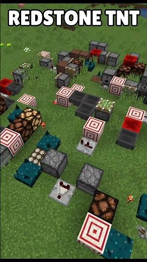 TYPEs OF TNT #minecraft