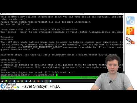 MQSS 2021 | Pre-course: How to run MaxQuant on Linux | Pavel Sinitcyn