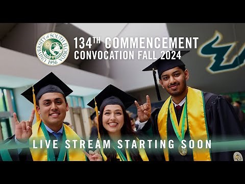 USF Fall 2024 Commencement Ceremony | Friday 9AM