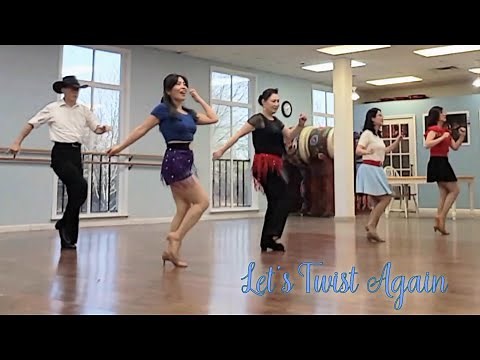 Let's Twist Again Line Dance