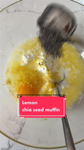 Lemon Chia Seed Muffin Recipe