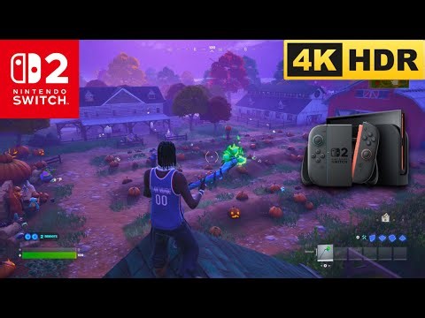 Nintendo Switch 2 Fortnite Reload Gameplay (4K 60FPS)