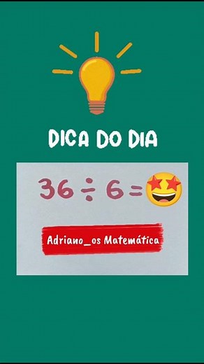🌟 QUICK TIP: 36 divided by 6 #letslearntogether