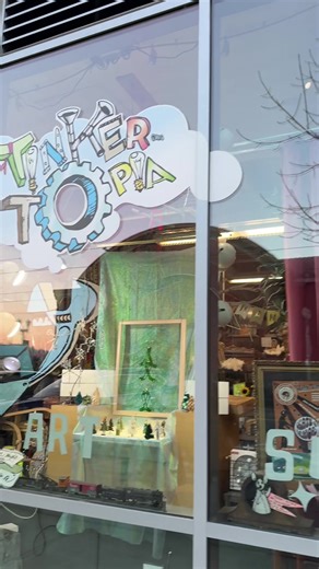 The most magical craft store around ✨ 100% check out Tinkertopia in Tacoma, WA if you’re around. This video doesn’t give this place enough justice the amount of art you can create 🎨 #magic #trending #crafts #art #2026